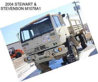 2004 STEWART & STEVENSON M1078A1