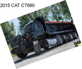 2015 CAT CT660