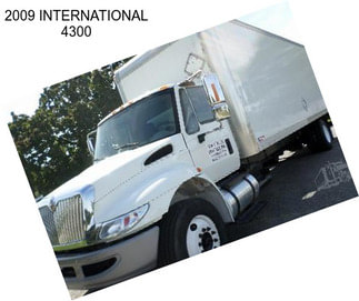 2009 INTERNATIONAL 4300