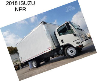 2018 ISUZU NPR