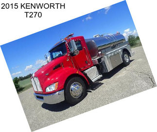 2015 KENWORTH T270