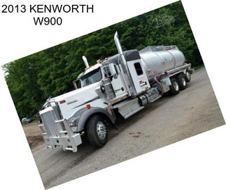 2013 KENWORTH W900