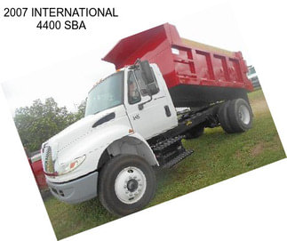 2007 INTERNATIONAL 4400 SBA