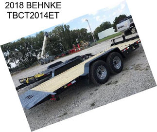 2018 BEHNKE TBCT2014ET