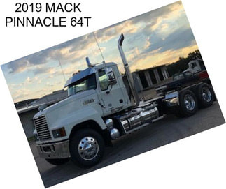 2019 MACK PINNACLE 64T