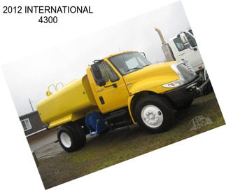 2012 INTERNATIONAL 4300