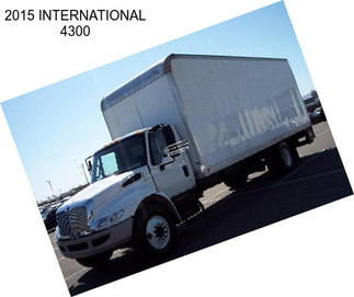 2015 INTERNATIONAL 4300