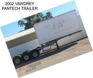 2002 VAWDREY PANTECH TRAILER