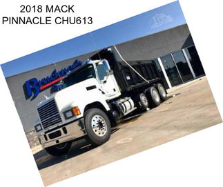 2018 MACK PINNACLE CHU613