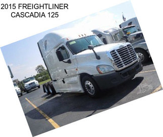 2015 FREIGHTLINER CASCADIA 125