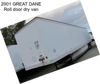 2001 GREAT DANE Roll door dry van