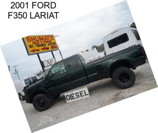 2001 FORD F350 LARIAT