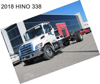 2018 HINO 338