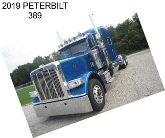 2019 PETERBILT 389