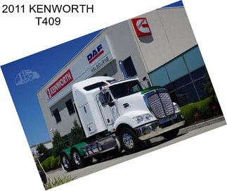 2011 KENWORTH T409