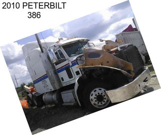 2010 PETERBILT 386