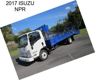 2017 ISUZU NPR