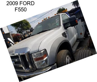 2009 FORD F550