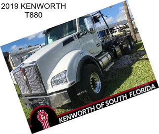 2019 KENWORTH T880