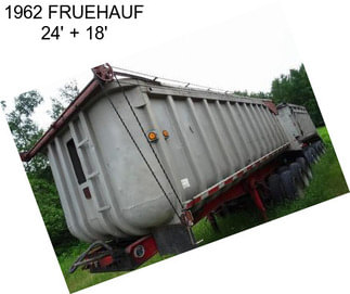 1962 FRUEHAUF 24\' + 18\'