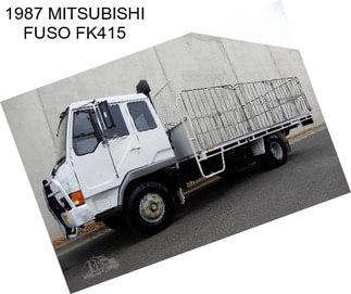 1987 MITSUBISHI FUSO FK415