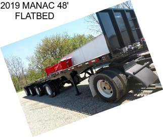 2019 MANAC 48\' FLATBED