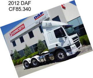 2012 DAF CF85.340