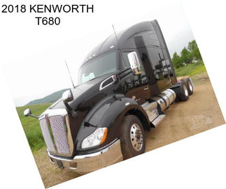 2018 KENWORTH T680