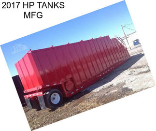 2017 HP TANKS MFG