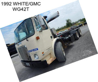 1992 WHITE/GMC WG42T