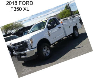 2018 FORD F350 XL