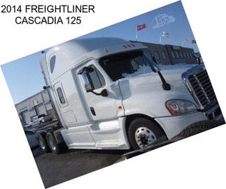 2014 FREIGHTLINER CASCADIA 125