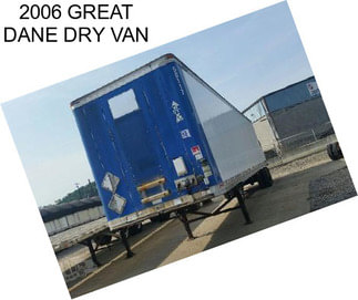 2006 GREAT DANE DRY VAN