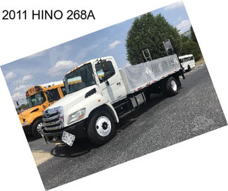 2011 HINO 268A