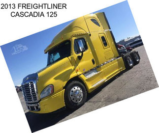 2013 FREIGHTLINER CASCADIA 125