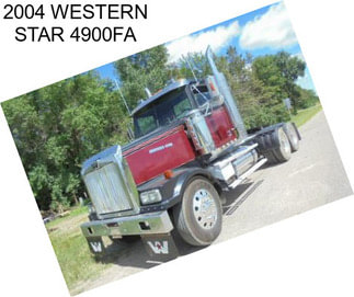 2004 WESTERN STAR 4900FA