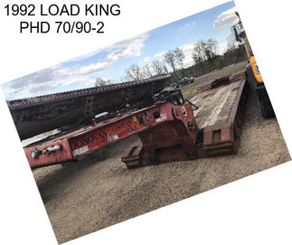 1992 LOAD KING PHD 70/90-2