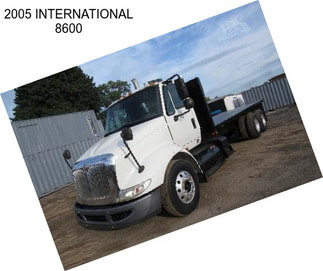 2005 INTERNATIONAL 8600