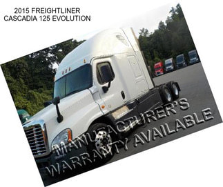 2015 FREIGHTLINER CASCADIA 125 EVOLUTION