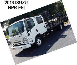 2018 ISUZU NPR EFI