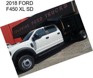 2018 FORD F450 XL SD