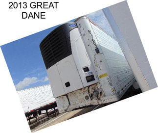 2013 GREAT DANE