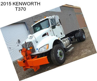 2015 KENWORTH T370