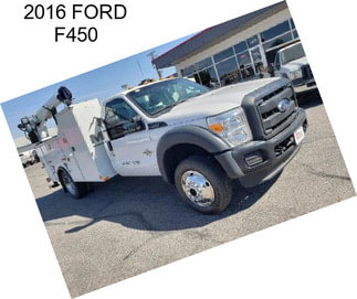 2016 FORD F450