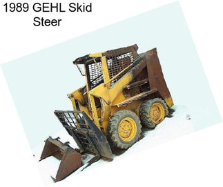 1989 GEHL Skid Steer