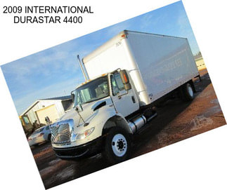 2009 INTERNATIONAL DURASTAR 4400