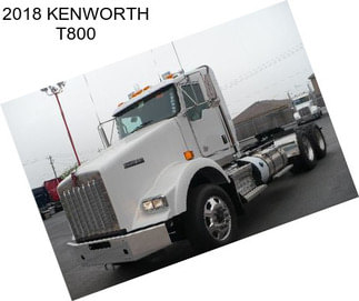 2018 KENWORTH T800