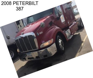 2008 PETERBILT 387