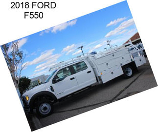 2018 FORD F550