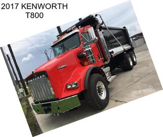 2017 KENWORTH T800